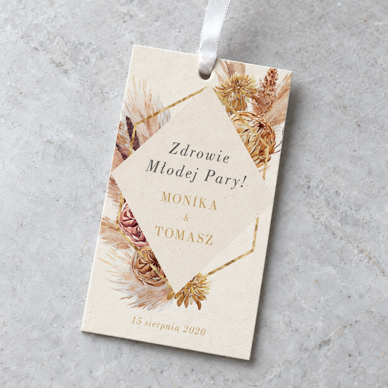 Zawieszki Boho pampas