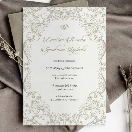 Zaproszenia Królewskie w eleganckim wydaniu