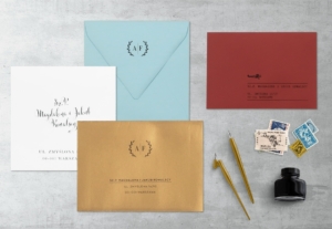 Spersonalizuj koperty do zaproszeń ślubnych