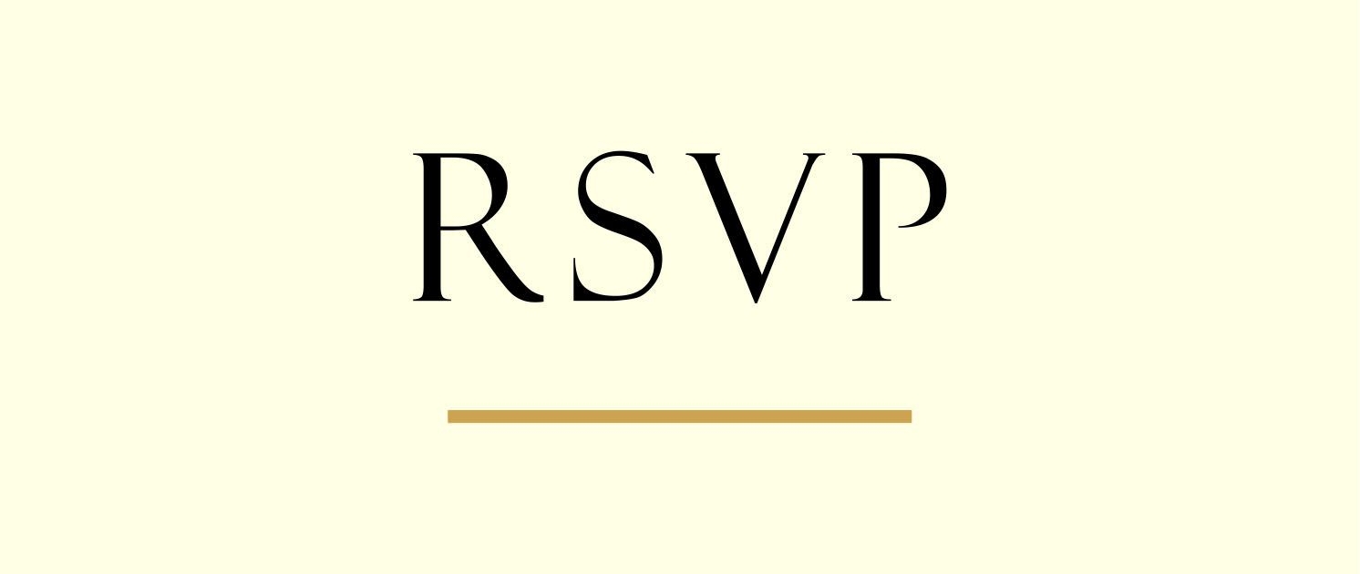 Co oznacza skrót RSVP