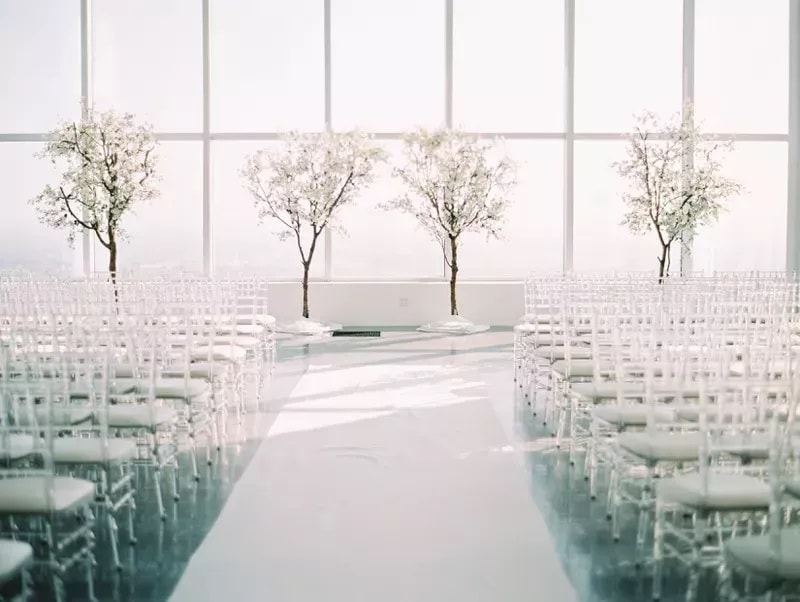 Ślub zimą - miejsce ceremonii