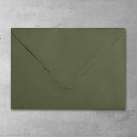 Koperty oliwkowe prostokątne średnie