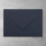 Koperta granatowa - prostokątna średnia - do zaproszeń ślubnych