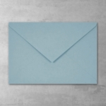 Koperta błękitna - prostokątna mała - do zaproszeń ślubnych
