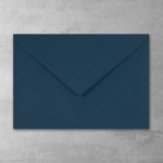 Koperta niebieska - prostokątna mała - do zaproszeń ślubnych
