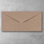Koperta ekologiczna - prostokątna DL - do zaproszeń ślubnych