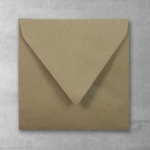Koperta ekologiczna - kwadratowa - do zaproszeń ślubnych