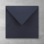 Koperta granatowa - kwadratowa - do zaproszeń ślubnych