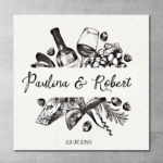 Zaproszenie ślubne Winnice