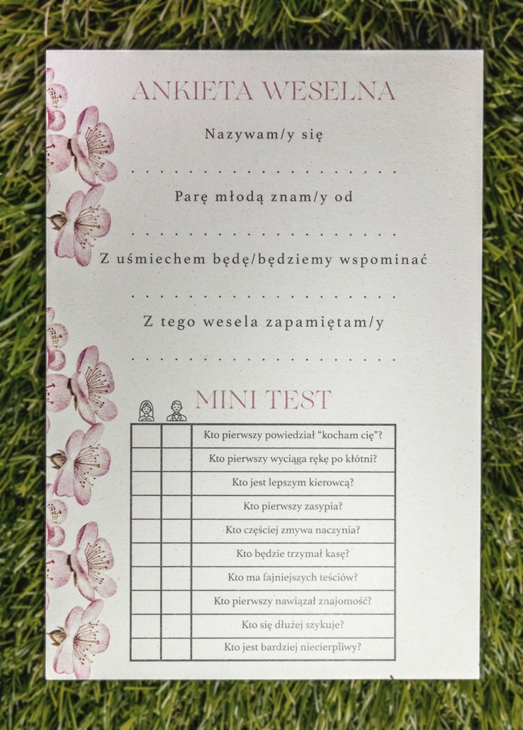 ankietaWeselna Ankiety weselne dla Gości