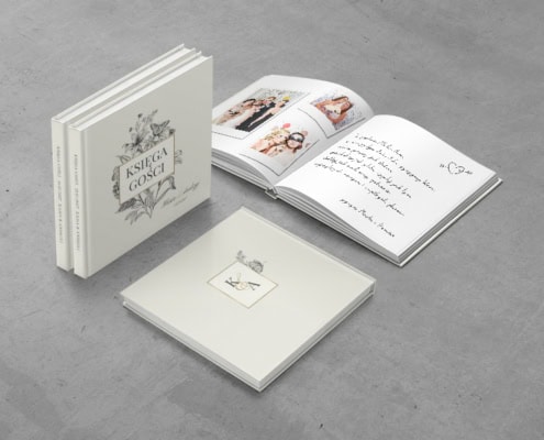 Botaniczne vintage - Księga gości weselnych