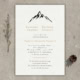 Górskie - Zaproszenie ślubne