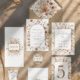 Rustykalna łąka - Zaproszenie ślubne i dodatki weselne