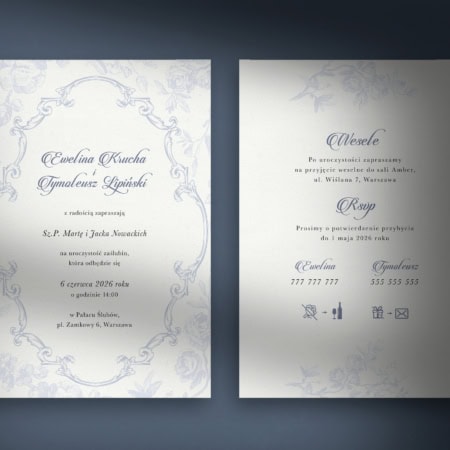 Salonowe - eleganckie zaproszenia ślubne i dodatki weselne