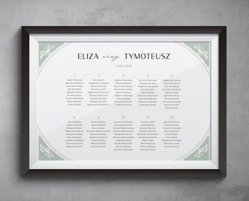 Secesyjne - eleganckie zaproszenia ślubne i dodatki weselne Secesyjne - eleganckie zaproszenia ślubne i dodatki weselne